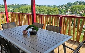 Chalet avec piscine, climatisation&vue de 2 à 6 personnes - Hasparren - Pays Basque - Chalet Ibaia